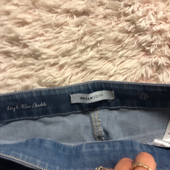Real Denim High Rise Ankle Jeans - Picture 3 of 4